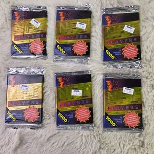 Lot of 6 1993 Wild Card NFL Players Football Trading Card Packs Sealed 12 Cards